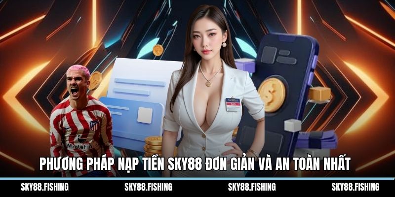 Phương pháp nạp tiền Sky88 đơn giản và an toàn nhất 